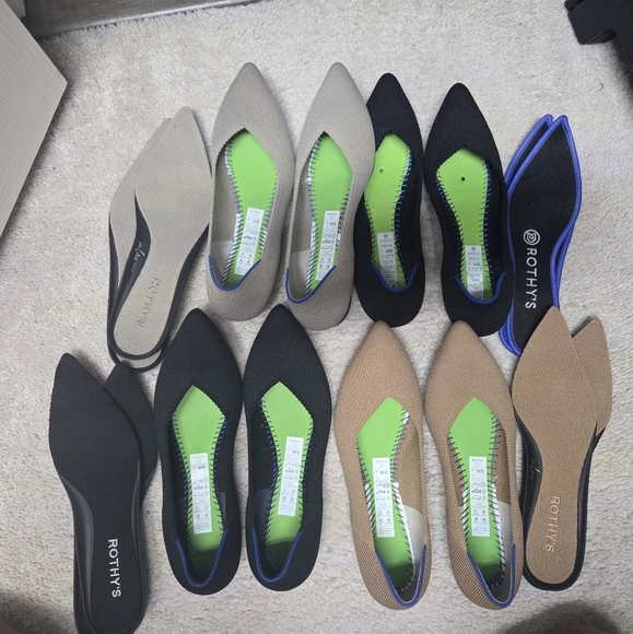 4 PAIRS OF ROTHYS POINT II - Picture 3 of 3